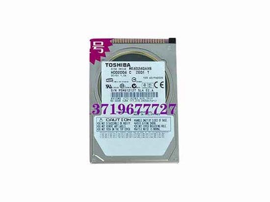 Toshiba 60GB 5400RPM 9.5MM LAPTOP HARD DRIVE