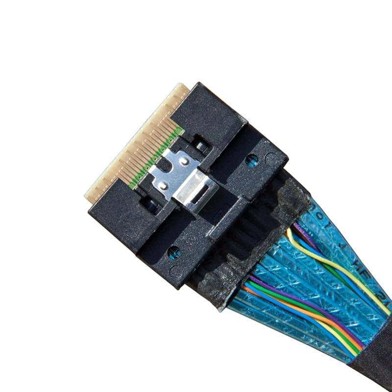 Broadcom 05-60002-00 1m x8 SFF-8654 to 2x4 SFF-8643 SAS Data Transfer Cable