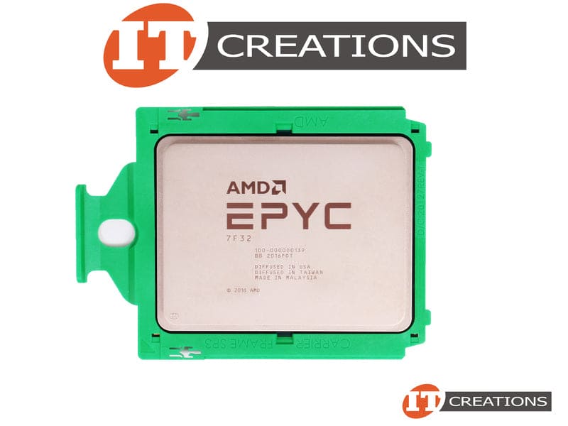 AMD 100-000000139 EPYC 7F32 3.70GHz Cache-128MB 8-Core Processor