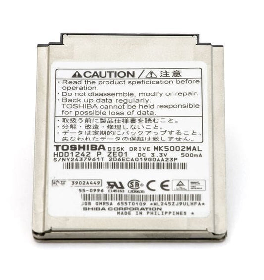 Toshiba 5GB UDMA/66 4200RPM 1.8\ Mini HDD"