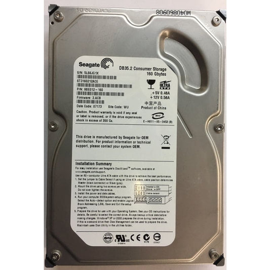 DB35 Series? 7200.2 Ultra ATA 160-GB Hard Drive