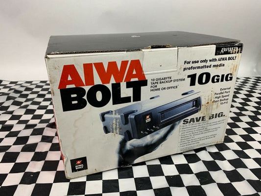 AIWA BOLT TD-P10 5/10GB Exterior Parallel Tape Drive Data Streamer