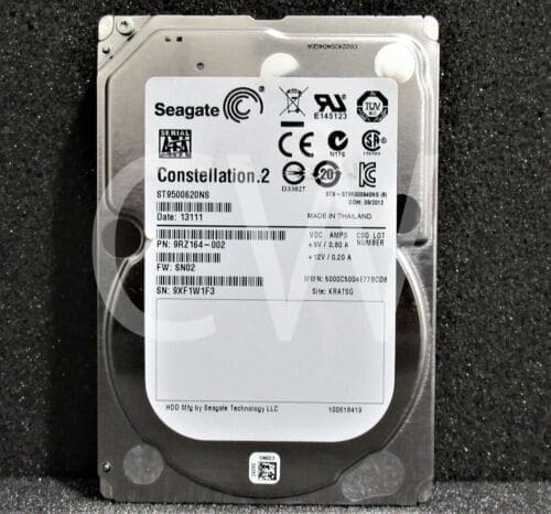 Seagate Constellation.2 500 GB Internal hard drive - 600 MBps - 7200 rpm