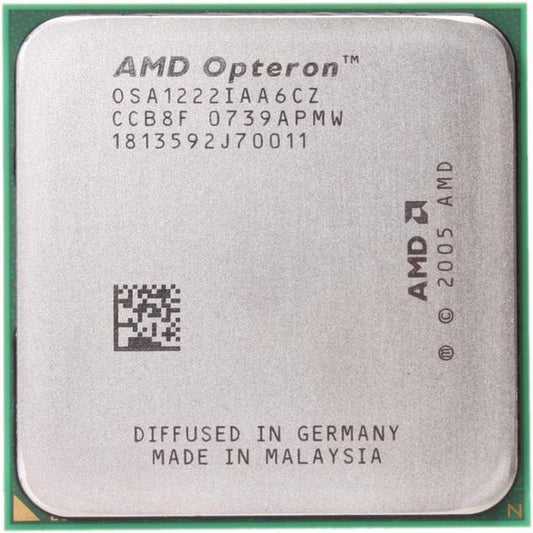 AMD Opteron 1222 3.0GHz 2 x 1MB L2 Cache Socket AM2 103W Server Processor OSA1222IAA6CZ