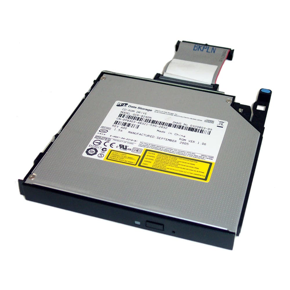 Hitachi-LG Data Storage GCR-8240N / 391957-6C0 / 380768-001 24x IDE Slim Internal Black Notebook CD-Rom Drive