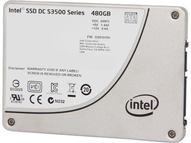 Intel SSD SSDSC2BB480G401 DC S3500 Series 480GB 2.5inch SATA 6Gb