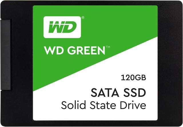 WD GRN SATA SSD 120GB