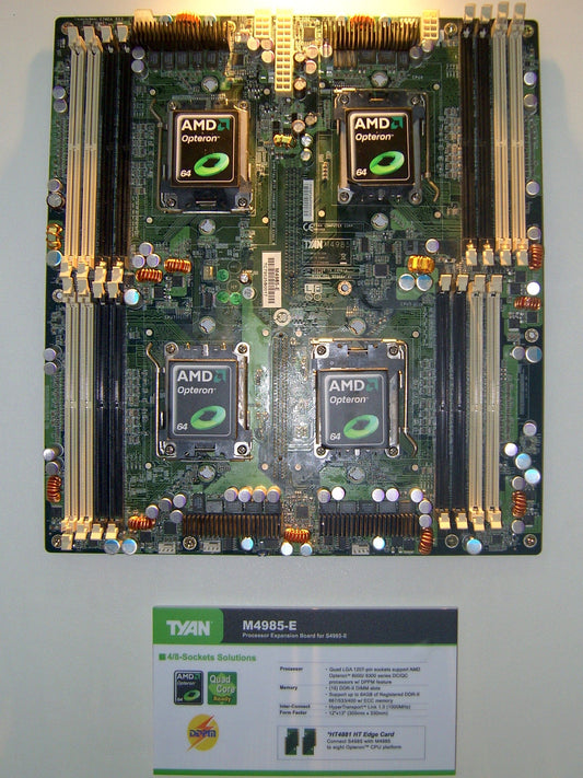 Tyan M4985 - Opteron 800 series Processor board