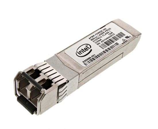 Intel AFBR-703SDZ-IN2 1000BASE-SX 10Gb Ethernet SFP+ Transceiver Module