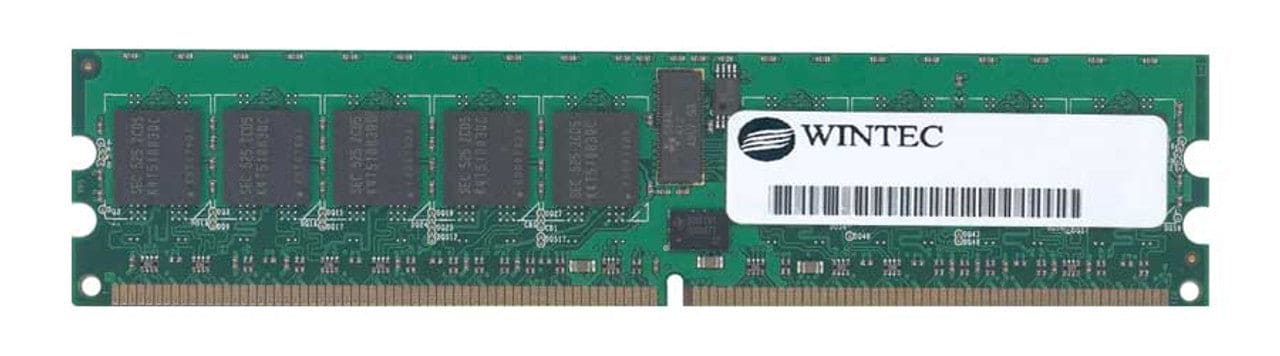 Wintec 1GB PC2-3200 DDR2-400MHz ECC Registered CL3 240-Pin DIMM Memory