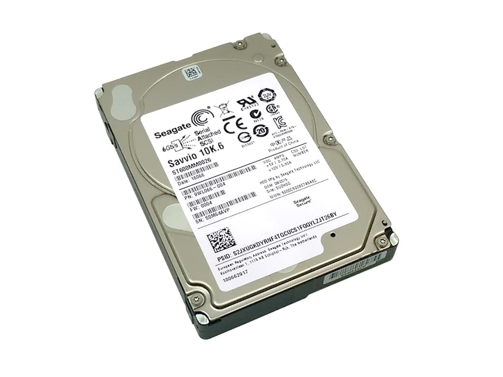 Seagate Savvio 10K.6 ST600MM0026 600 GB 2.5" Internal Hard Drive