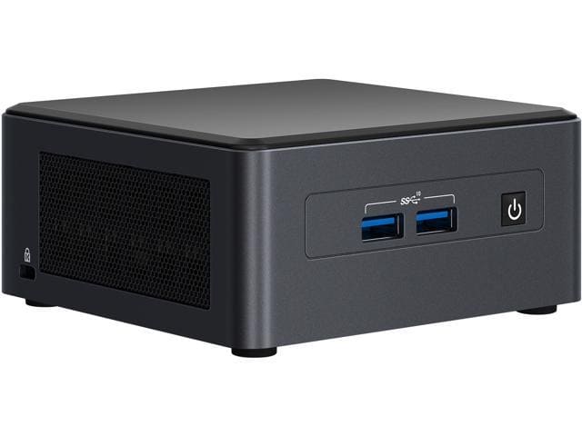 Intel BNUC11TNHI30001 11th Gen Core i3-1115G4 Dual-Core Mini PC Barebone System