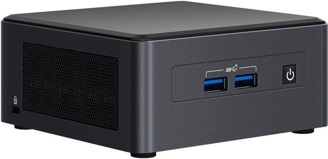 Intel BNUC11TNKV70001 11Pro Core i7-1185G7 Mini-Booksize Barebone System