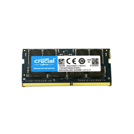 Crucial CT8G4SFD824A.M16FE1 8GB DDR4-2400MHz 260Pin SO-DIMM Memory Module