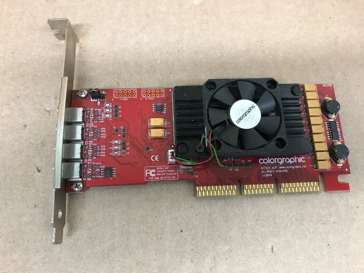 COLORGRAPHICS XENTERA 612514 GT4 612514 128MB PCI VIDEO CARD