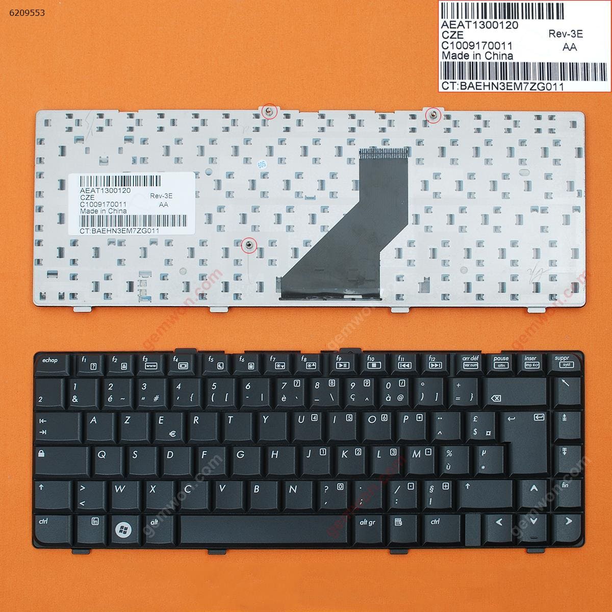 Original New Silver US keyboard fit HP AEAT1U00120 441426-001 441426001