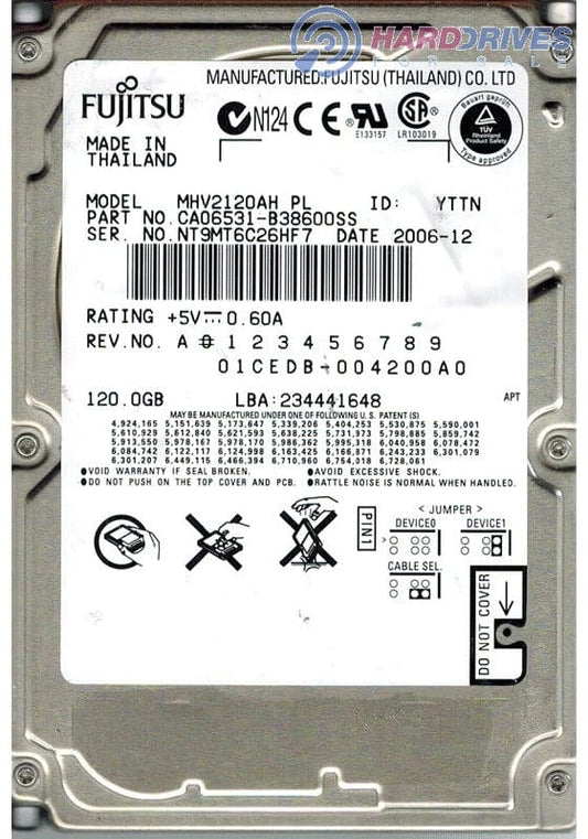 Fujitsu MHV2120AH 120GB