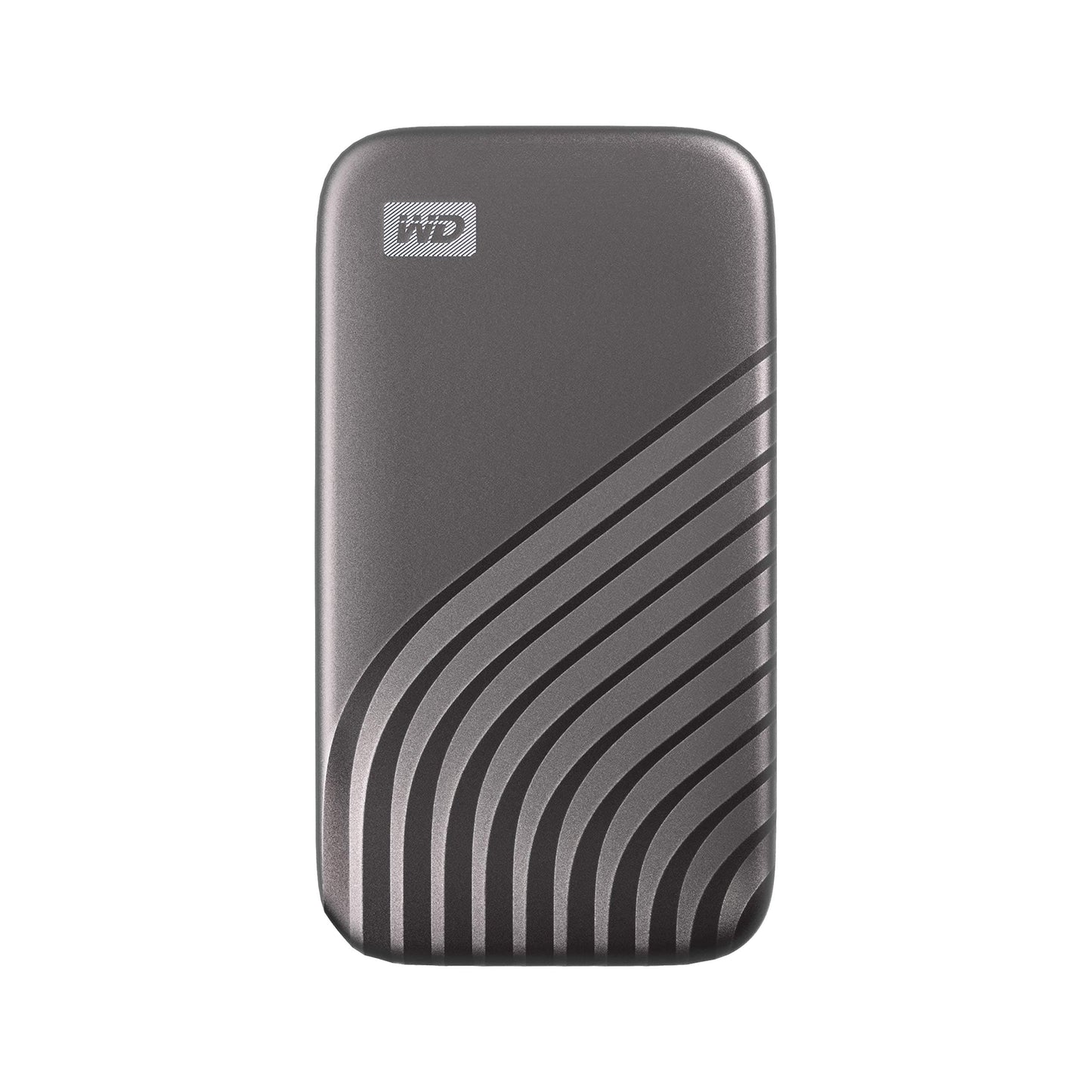 WD 2TB MY PASSPORT SSD PORTABLE EXTERNAL SOLID STATE DRIVE, SPACE GREY