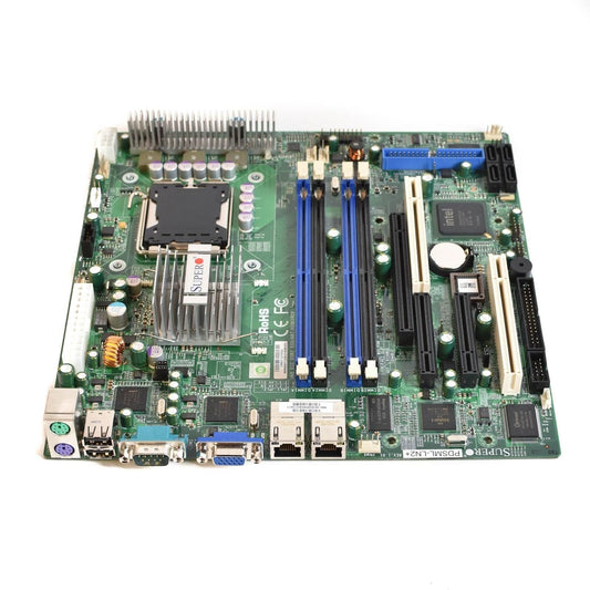 SUPERMICRO PDSML-LN2+ LGA 775 Intel 3000 Micro ATX Intel Xeon/ Intel Pentium4 /Intel Pentium D/ Intel Pentium Extreme Edition/Intel Celeron D Server Motherboard