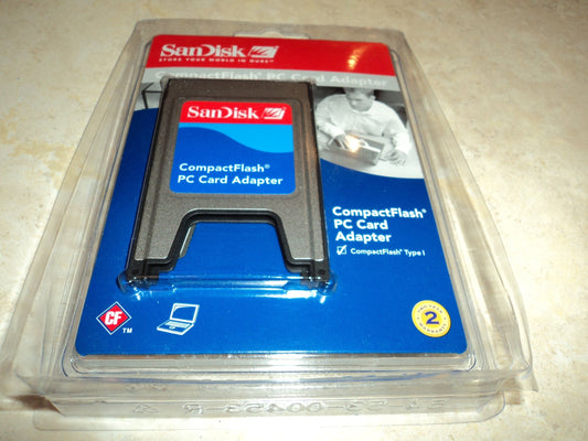 SanDisk SDAD-38-A10 CF to PC Card Adapter