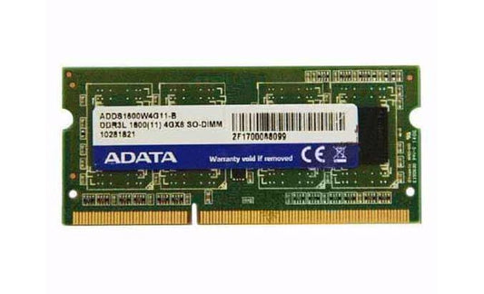 Adata ADDS1600W4G11-B 4GB DDR3-1600Mhz Non ECC 204-Pin Memory Model