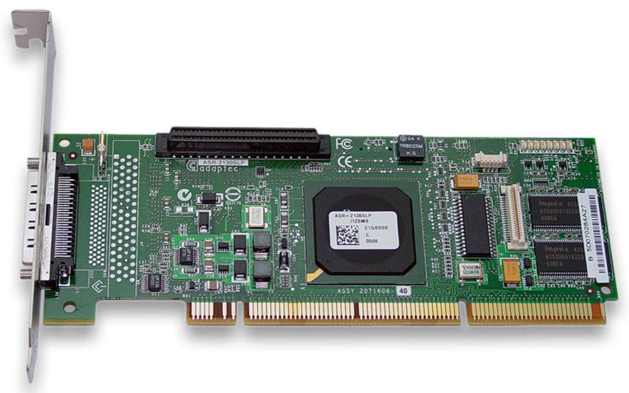 Adaptec ASR-2130SLP Ultra-320 SCSI PCI-X Raid Controller Card