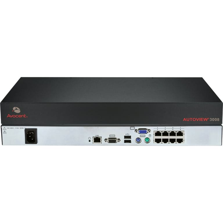 Avocent AutoView 3008 Digital KVM Switch 8-Port AV3008-001