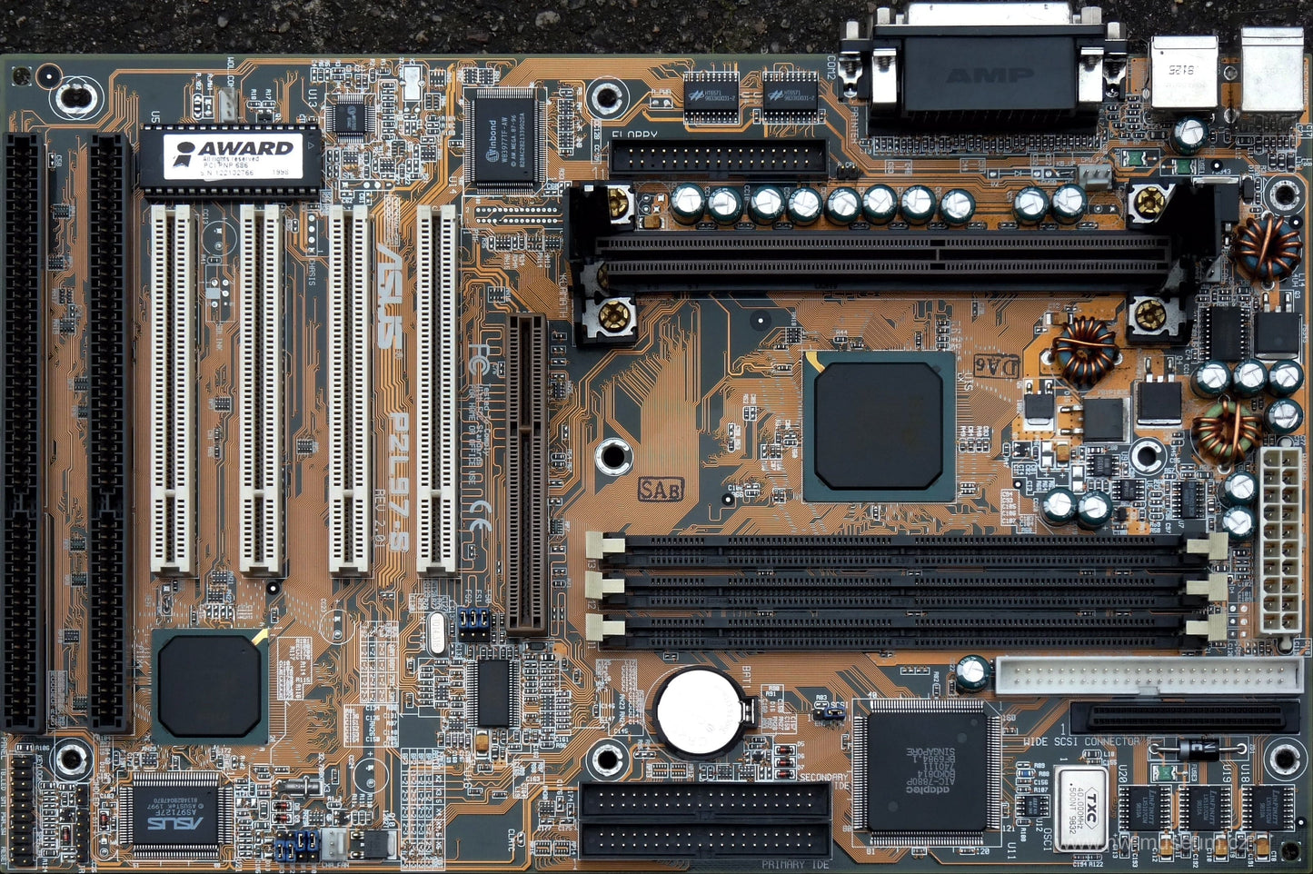 Asus P2L97 SLOT-1 PENTIUM II ATX MOTHERBOARD