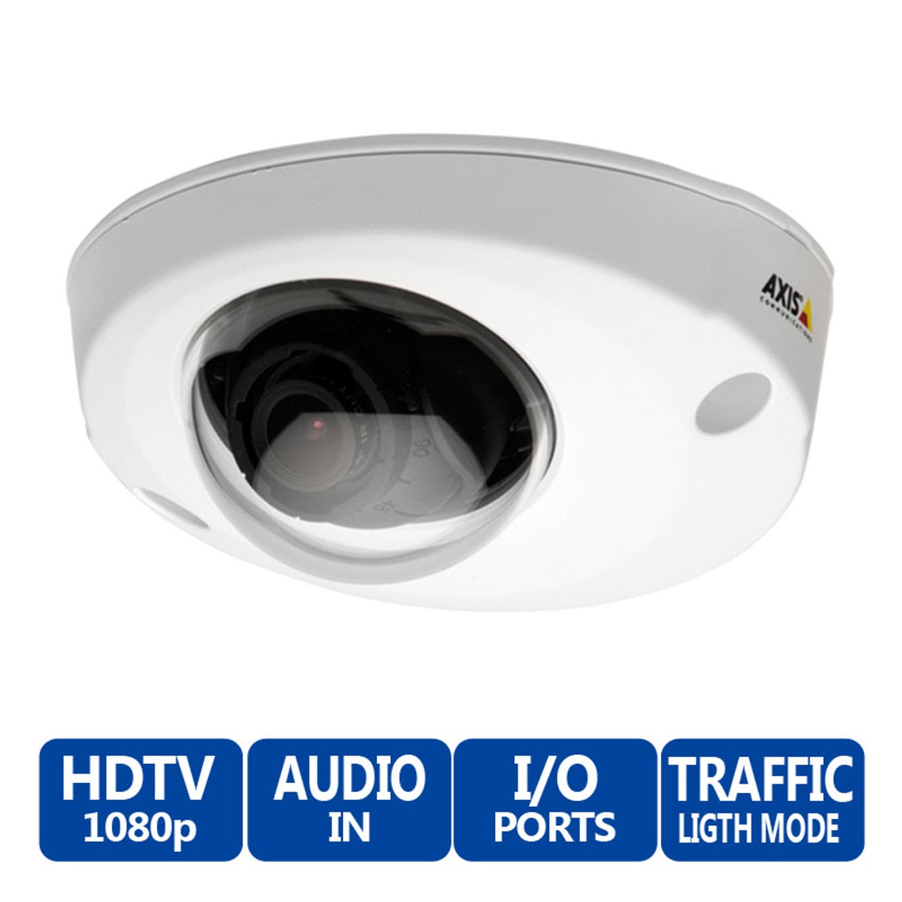 Axis Communications 0643-001 2MP Outdoor Vehicle Fixed Dome Camera