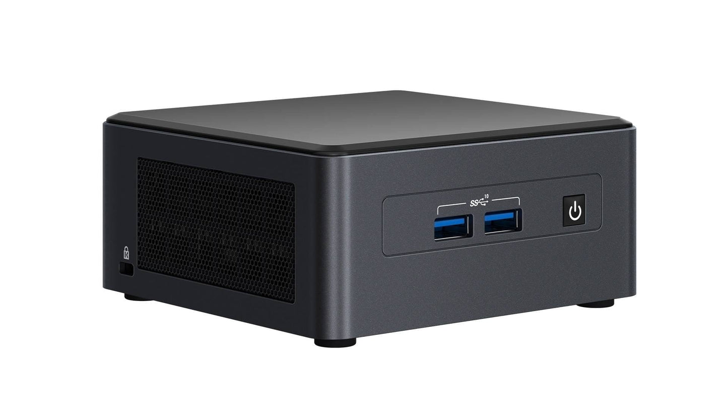 Intel BXNUC10I3FNKN1 Core i3-10110U 10th Generation Mini PC Barebone System