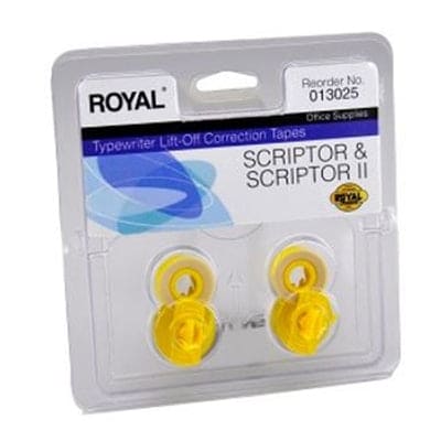 Royal Consumer Information Products - Royal Scriptor Lift Off Tape - 013025