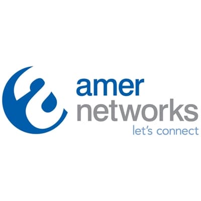 Amer Networks - Dual Monitor Free Standing Des - 2EZH