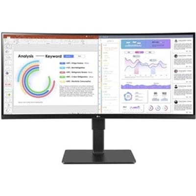 LG Electronics Canada - 34" UW Curved Monitor QHD - 34BQ77QB-B