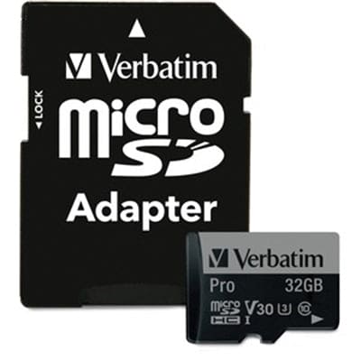 Verbatim - 32GB Pro 600X microSDHC Memory - 47041