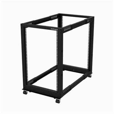 Startech Canada - 18U Open Frame Rack - 4 Post - 4POSTRACK18U