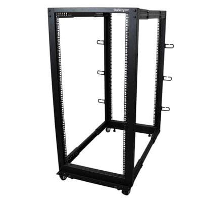 Startech Canada - 25U Adj Depth 4 Post Rack - 4POSTRACK25U