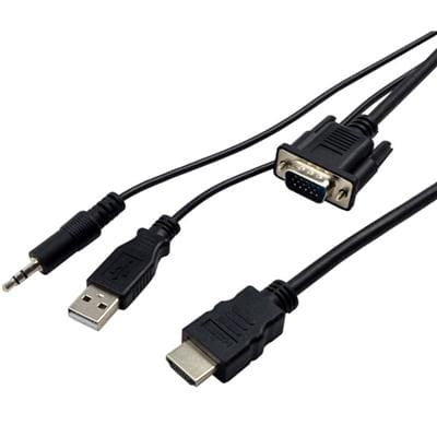 Visiontek Canada - VGA to HDMI 1.5M Active - 900824