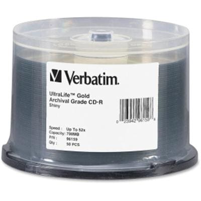 Verbatim - CDR 52X Ultralife 50Pk Spindle - 96159