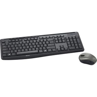 Verbatim - Black Wireless Keyboard Mouse - 99779