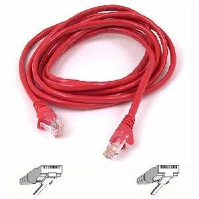 Belkin - Belkin Cat6 UTP Patch Cable - A3L980-02-RED-S