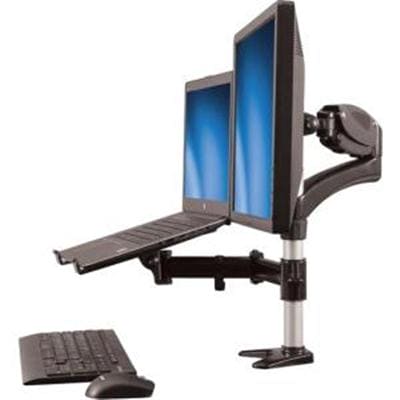 Startech Canada - Sngl Monitor Arm Laptop Stand - ARMUNONB