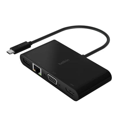 Belkin - USB C MM CGR USB C TO GBE - AVC004BK-BL