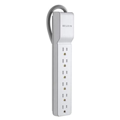 Belkin - 6 Outlets 6' Cord Surge - BE106000-06-CM