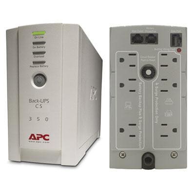 APC by Schneider Electric - 350VA 210W UPS - BK350