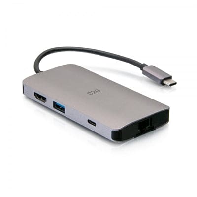 C2G Canada - USB C to HDMI 2x USB A Enet - C2G54458