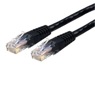 Startech Canada - 100ft Cat6 RJ45 UTP Ntwk Black - C6PATCH100BK