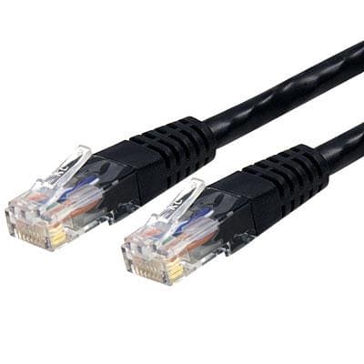 Startech Canada - 15' Cat6 RJ45 UTP Ntwk Black - C6PATCH15BK