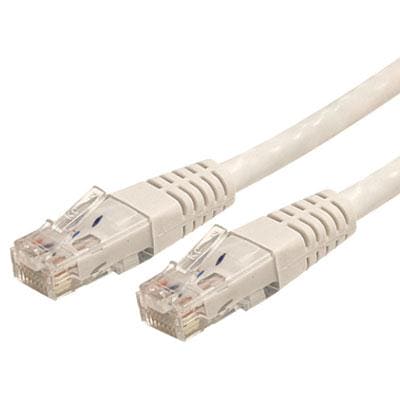 Startech Canada - 25' Cat6 RJ45 UTP Ntwk White - C6PATCH25WH