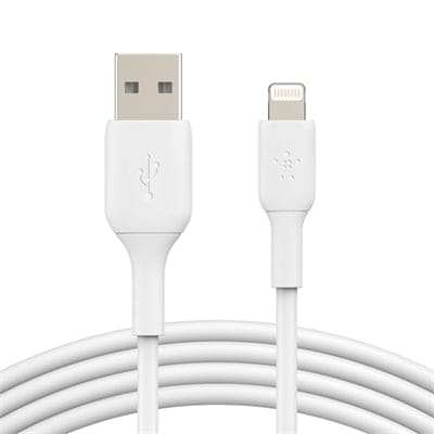 Belkin - BST CHGR LGTING to USB-A Cable - CAA001bt2MWH