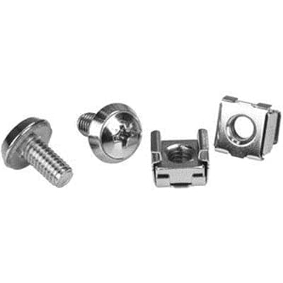 Startech Canada - M6 Rack Screws and Nuts 20PK - CABSCRWM620